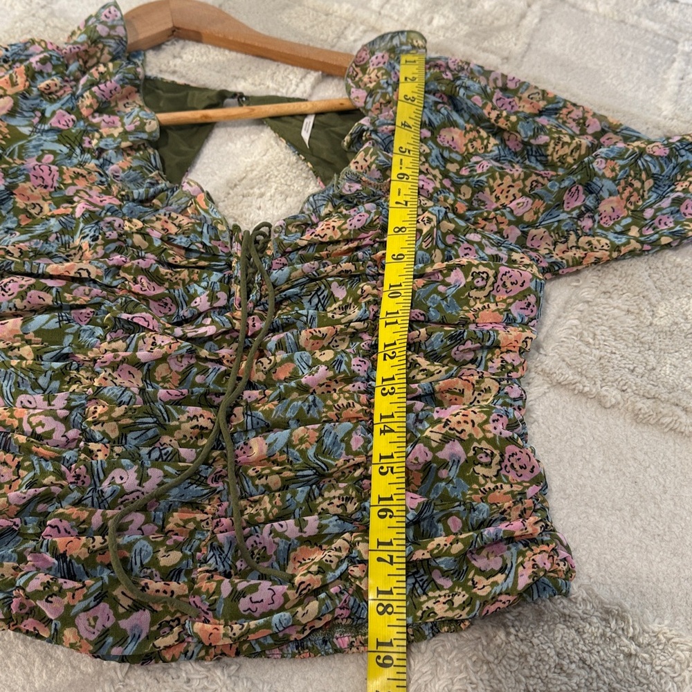 FREE PEOPLE Mabel Printed Blouse - Picture 11 of 12